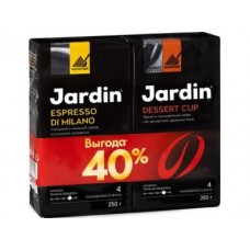 Молотый кофе JARDIN Промо-упаковка 250гр+250гр, 1 штука