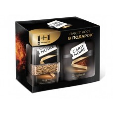 Растворимый кофе CARTE NOIRE Промо-набор 1+1, 140г, 1 штука