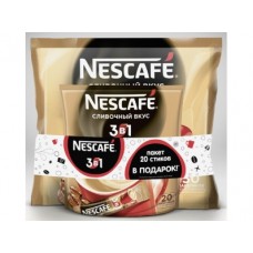 Кофе NESCAFE 3в1 сливочный вкус промо-упаковка, 50+20x16г, 1 штука