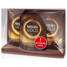 Растворимый кофе NESCAFE GOLD промо-упаковка 2+1, 1 штука