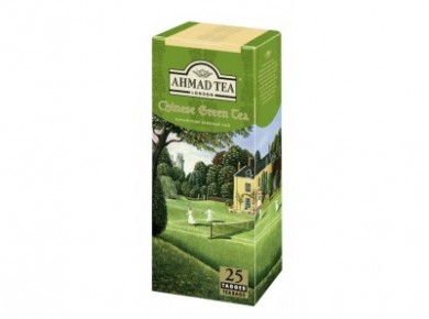 Чай AHMAD TEA зеленый китайский, 25х1,8г, 1 штука