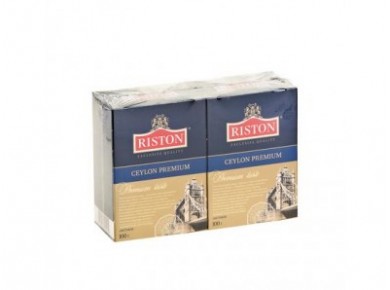 Чай RISTON Ceylon premium черный, 100г, 2 упаковки