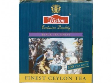 Чай RISTON finest ceylon черный+ ложка, 100 х 1,5г, 1 штука