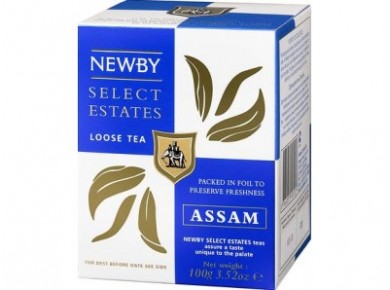Чай NEWBY Assam черный листовой, 100г, 1 штука