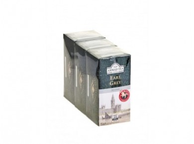 Чай AHMAD Earl Grey с бергамотом в пакетиках, 25*2г, 3 упаковки