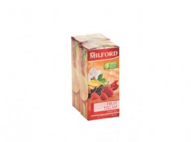 Чай MILFORD фруктовая мечта, 20x2,5г, 2 пакета