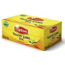 Чай LIPTON yellow label черный пакетированный, 50x2г, 4 штуки