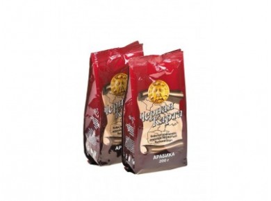 Молотый кофе ЧЕРНАЯ КАРТА, 200г, 2 штуки