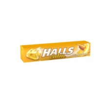 Леденцы HALLS мед с лимоном, 33г, 12 штук