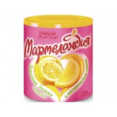 Мармелад МАРМЕЛАНДИЯ Лимонные дольки, 250г, 2 штуки