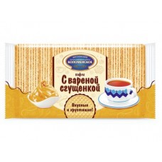 Вафли КОЛОМЕНСКОЕ с вареной сгущенкой, 220г, 4 штуки