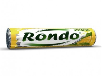 Конфеты-драже RONDO лимон, 30г, 14 штук