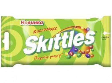 Драже SKITTLES кисломикс, 38г, 12 штук