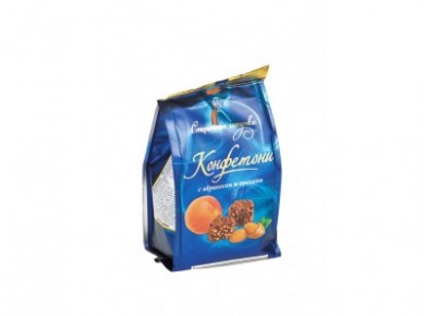Конфеты СТОЛИЧНЫЕ ШТУЧКИ Конфетони с абрикосом и орехами, 180г, 1 штука