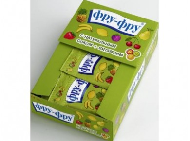 Мармелад ФРУ-ФРУ с натуральным соком, 30г, 1 штука