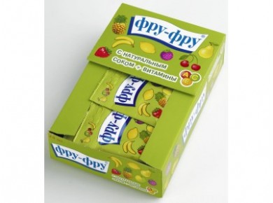 Мармелад ФРУ-ФРУ с натуральным соком, 30г, 1 штука