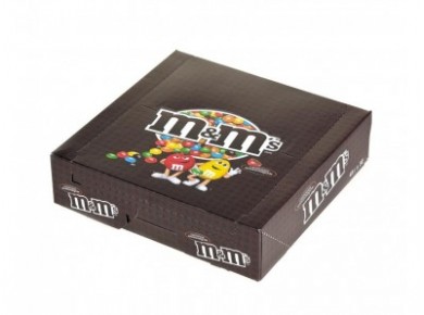 Драже M&M`S шоколадное молочный шоколад, 45г, 32 штуки