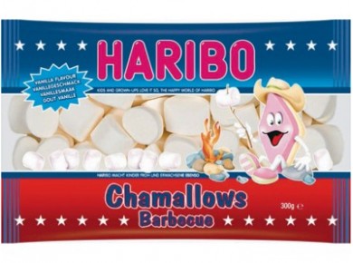 Зефир HARIBO Chamallows Barbecue, 300г, 1 штука