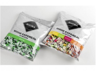 Карамель фруктовая мини RIOBA, 500 г, 1 штука
