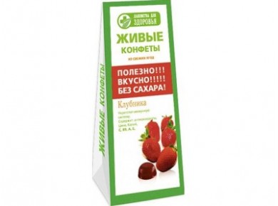 Мармелад ЛАКОМСТВА ДЛЯ ЗДОРОВЬЯ клубника, 170г, 1 пакет