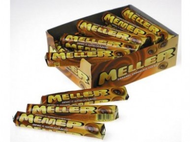 Ирис MELLER молочный шоколад, 38г, 1 штука