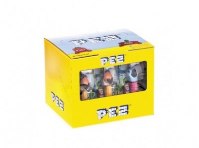 Игрушка с конфетами PEZ, 17г, 12 коробок