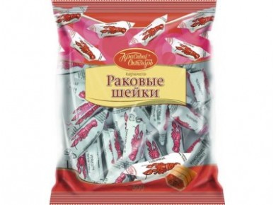 Карамель РАКОВЫЕ ШЕЙКИ, 500г, 1 упаковка