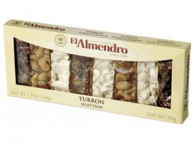 Туррон EL ALMENDRO Ассорти, 200г, 1 штука