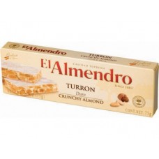 Туррон EL ALMENDRO с миндалем, 75г, 1 штука