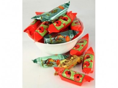 Конфеты Микс КАРАКУМ, КРАСНЫЙ МАК, ПЕТУШОК, 700г, 1 штука