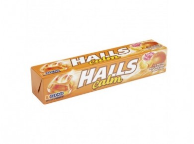 Леденцы HALLS мандарин и имбирь, 33г, 12 упаковок
