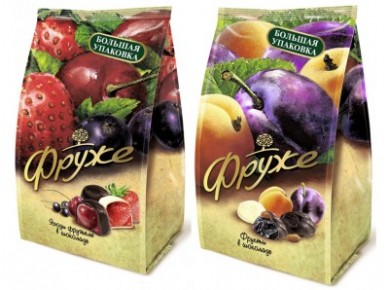 Фрукты в шоколаде ФРУЖЕ, 380г, 1 штука