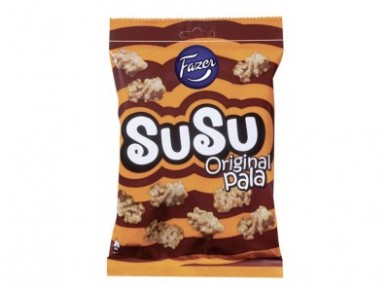 Конфеты SUSU шоколадные с рисовыми хлопьями, 175г, 1 штука