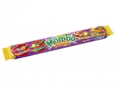 Жевательные конфеты MAMBA 2в1, 106г, 1 штука