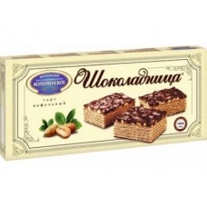 Вафельный торт ШОКОЛАДНИЦА, 270г, 2 штуки