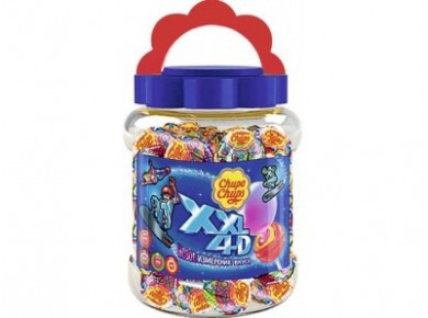 Карамель CHUPA CHUPS XXL трио ассорти, 29г, 1 коробка