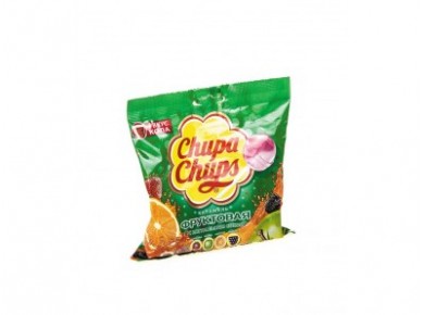 Карамель CHUPA CHUPS фруктовое ассорти, 12гx8, 1 пакет
