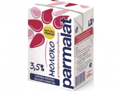 Молоко PARMALAT 3,5%, 0,2л, 27 штук