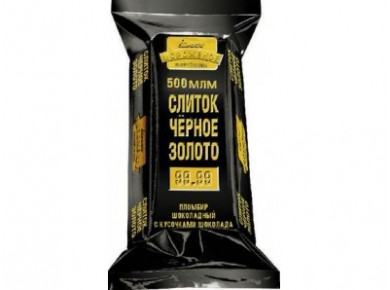 Мороженое ЧЕРНОЕ ЗОЛОТО шоколадное, 220г, 3 штуки
