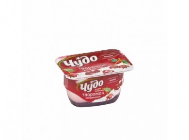 Творожный десерт ЧУДО Вишня, 4,2% 100г, 1 штука