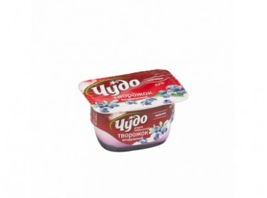 Творожный десерт ЧУДО черника 4,2% 100г, 1 штука