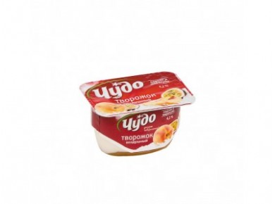 Творожный десерт ЧУДО персик/маракуйя, 4,2% 100г, 1 штука