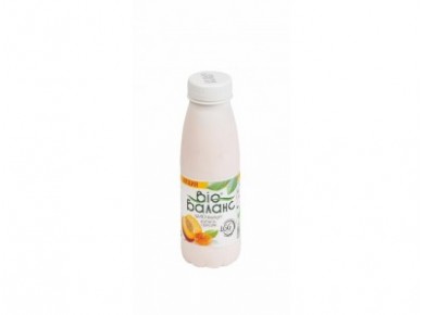 Йогурт БИО БАЛАНС питьевой курага, 1,5% 330г, 1 штука