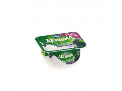 Творожок АКТИВИА творожная чернослив, 130г, 1 штука