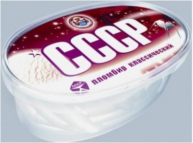 Мороженое пломбир СССР ванна,  500 г, 1 штука
