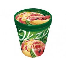 Мороженое ЭКZО арбуз+дыня ведро, 520г, 1 штука