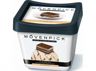 Мороженое MOVENPICK Тирамису, 810 мл, 1 штука