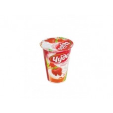 Йогурт ЧУДО клубника/земляника, 2,5% 315г, 1 штука