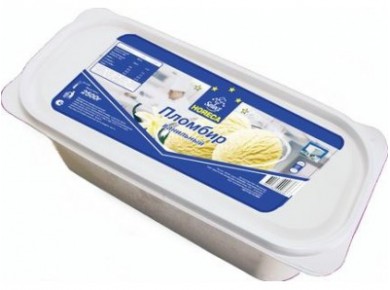 Мороженое HORECA SELECT пломбир ванильный, 2500г, 1 штука