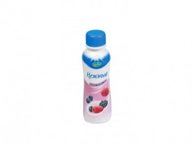 Напиток йогуртный CAMPINA нежный лесные ягоды, 0,1% 385г, 1 штука